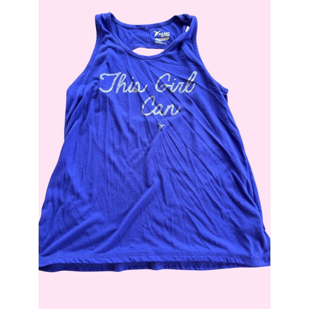 Girls Athletic Old Navy This Girl Can Tank size 14